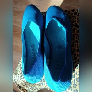 Rothy's Vibrant Blue Flats